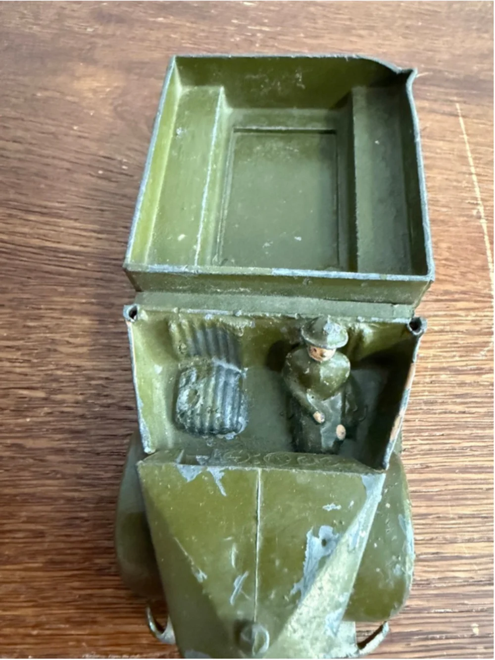 Vintage Britains Ltd Military Truck Diecast Toy Made in England Army Transport w
